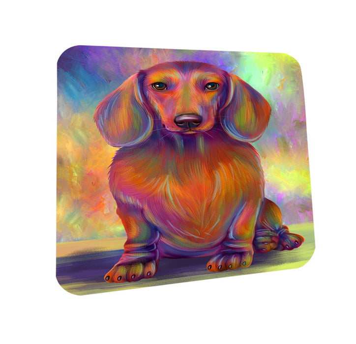 Paradise Wave Dachshund Dog Coasters Set of 4 CST56024