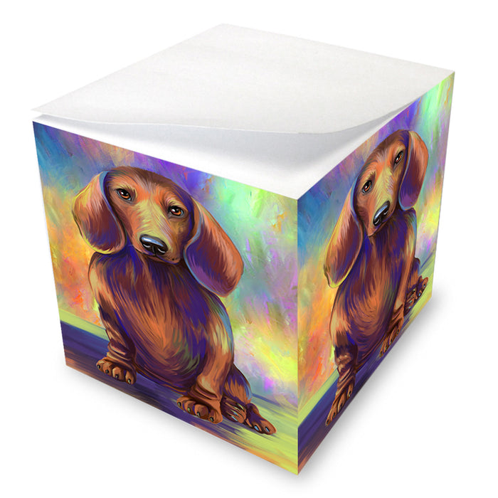 Pardise Wave Dachshund Dog Note Cube NOC55244