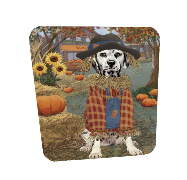 Halloween 'Round Town Dalmatian Dogs Coasters Set of 4 CSTA57859