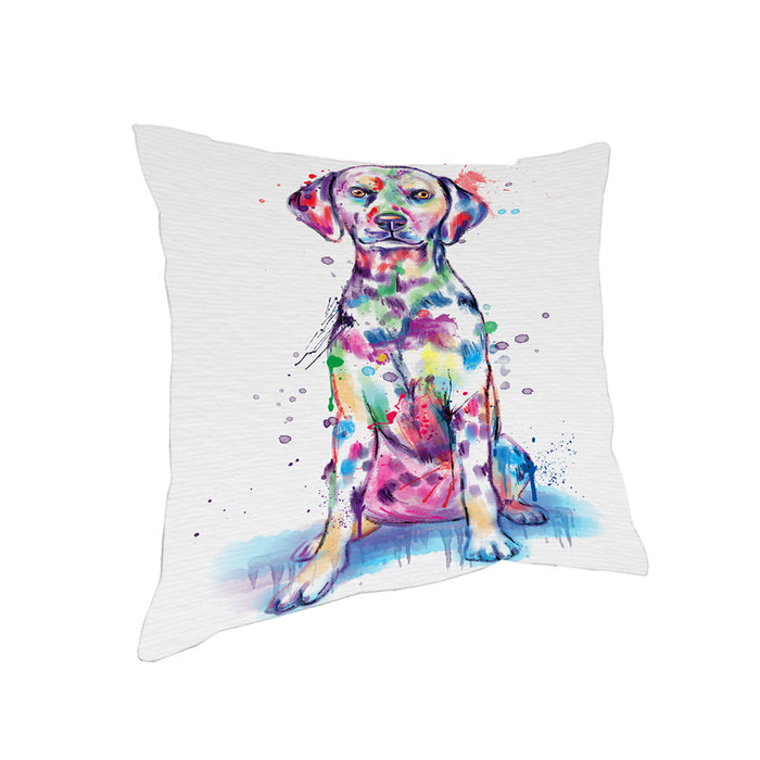 Watercolor Dalmatian Dog Pillow PIL83240