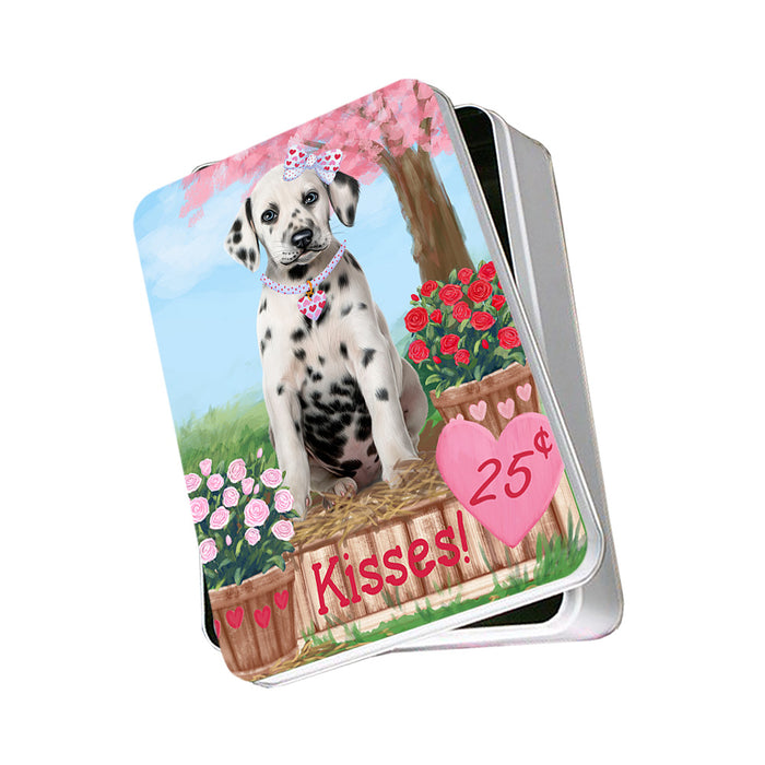 Rosie 25 Cent Kisses Dalmatian Dog Photo Storage Tin PITN55800