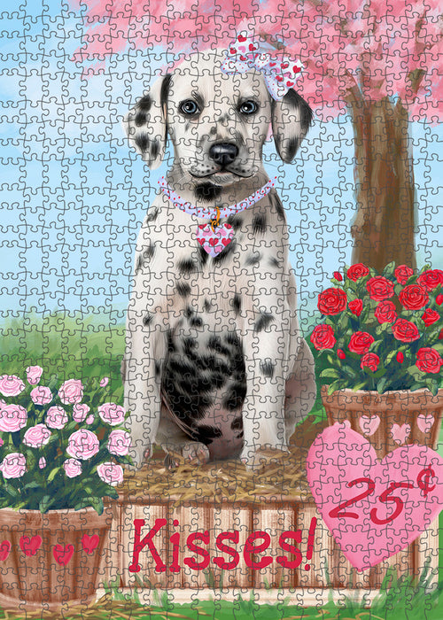 Rosie 25 Cent Kisses Dalmatian Dog Puzzle with Photo Tin PUZL91632