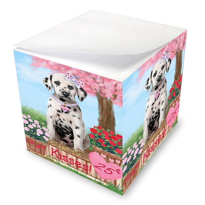 Rosie 25 Cent Kisses Dalmatian Dog Note Cube NOC53929