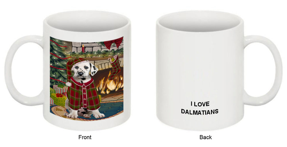 The Stocking was Hung Dalmatian Dog Coffee Mug MUG50694