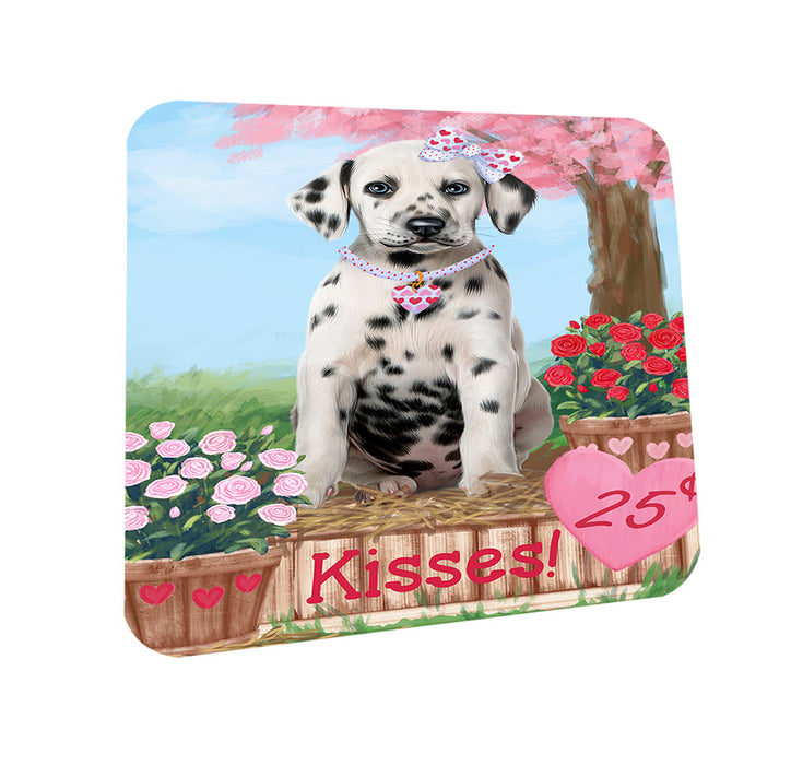 Rosie 25 Cent Kisses Dalmatian Dog Coasters Set of 4 CST55815