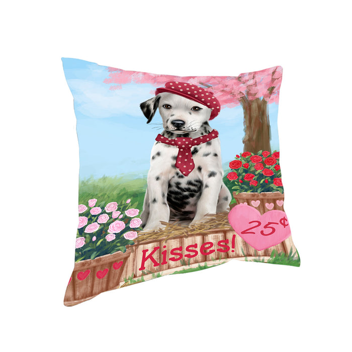 Rosie 25 Cent Kisses Dalmatian Dog Pillow PIL77724