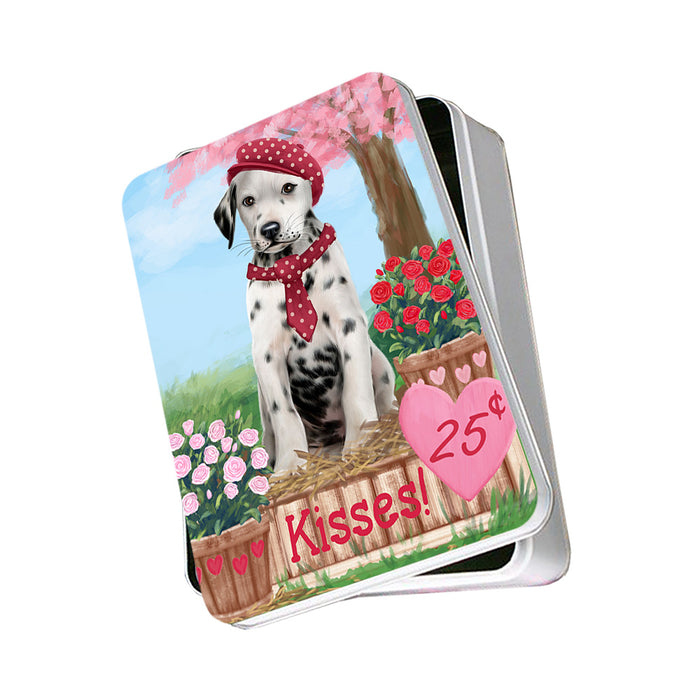 Rosie 25 Cent Kisses Dalmatian Dog Photo Storage Tin PITN55801
