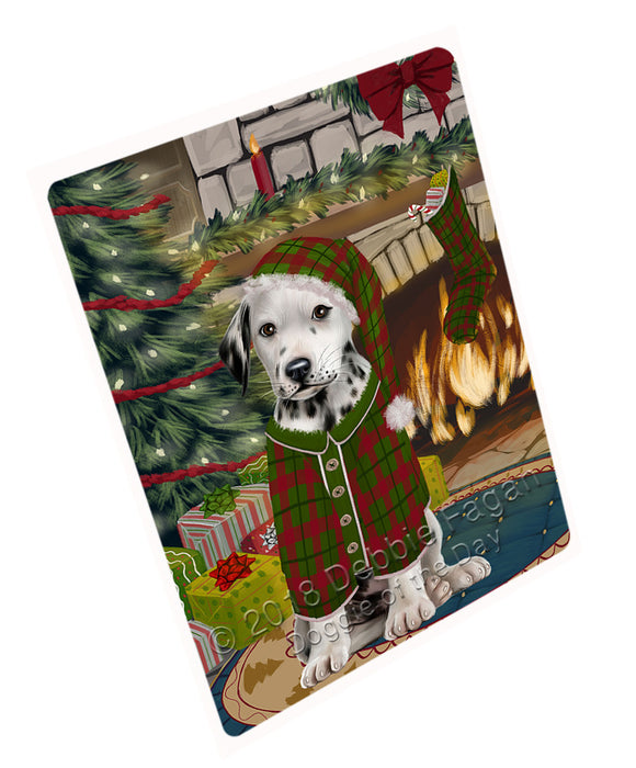 The Stocking was Hung Dalmatian Dog Magnet MAG71028 (Small 5.5" x 4.25")