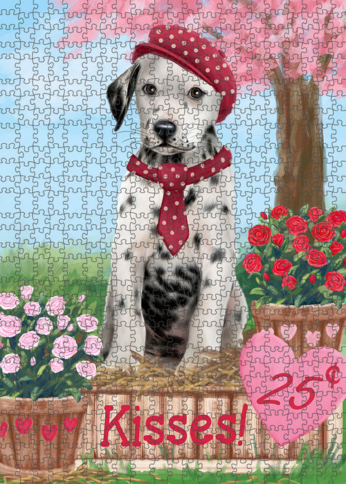 Rosie 25 Cent Kisses Dalmatian Dog Puzzle with Photo Tin PUZL91636
