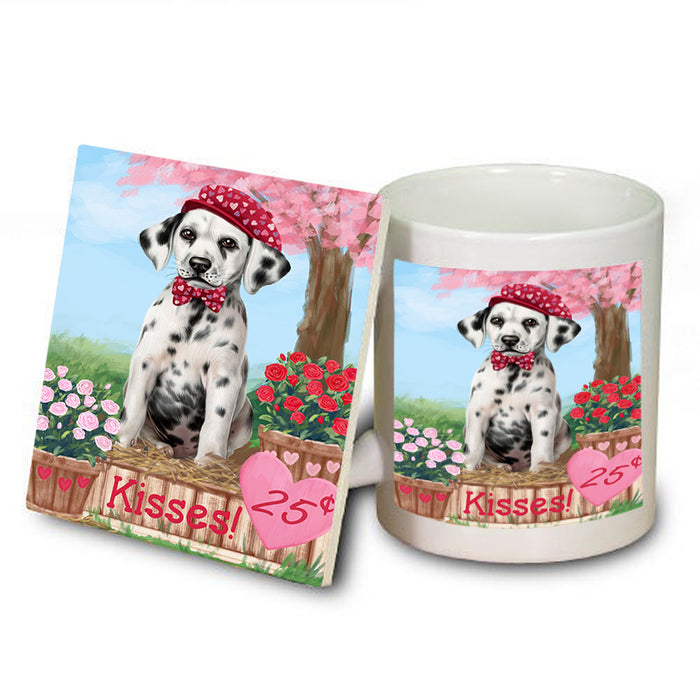 Rosie 25 Cent Kisses Dalmatian Dog Mug and Coaster Set MUC55851