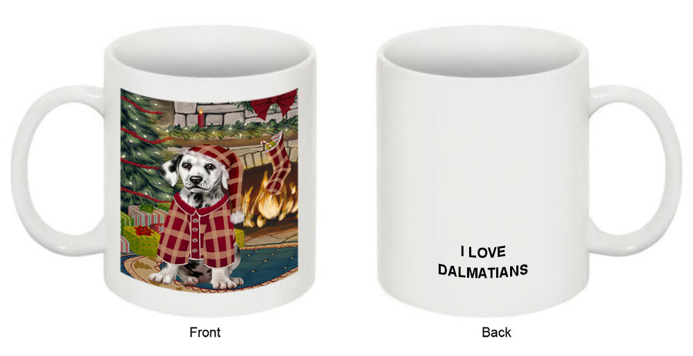 The Stocking was Hung Dalmatian Dog Coffee Mug MUG50696
