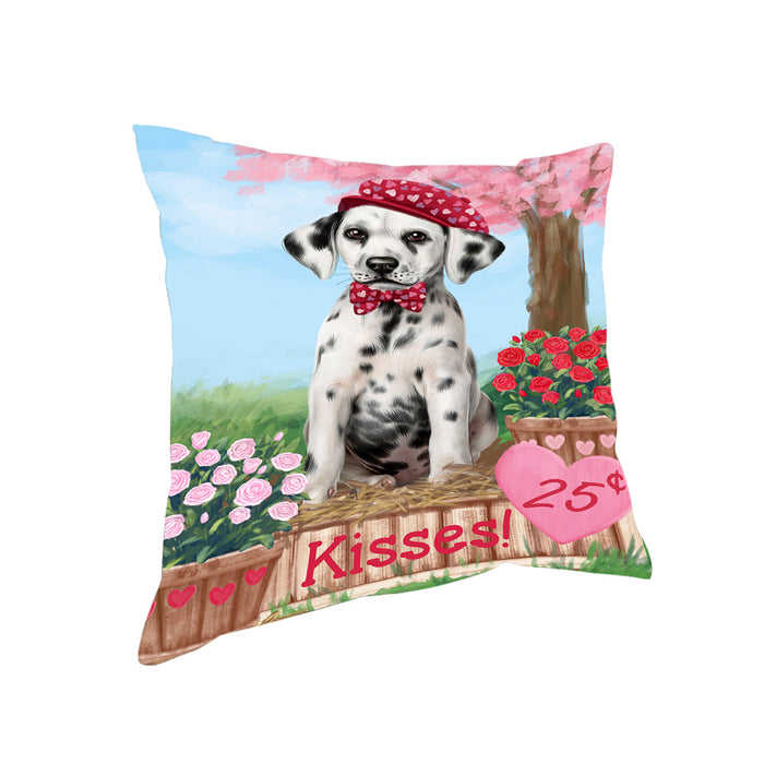 Rosie 25 Cent Kisses Dalmatian Dog Pillow PIL77728