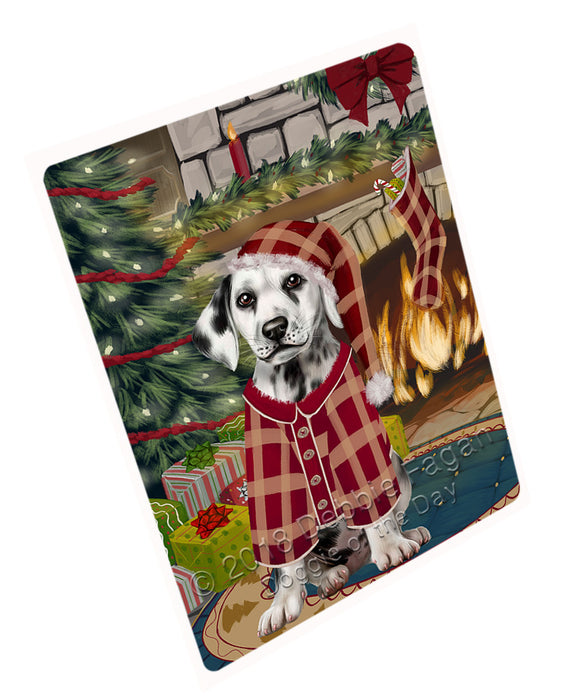 The Stocking was Hung Dalmatian Dog Magnet MAG71031 (Small 5.5" x 4.25")