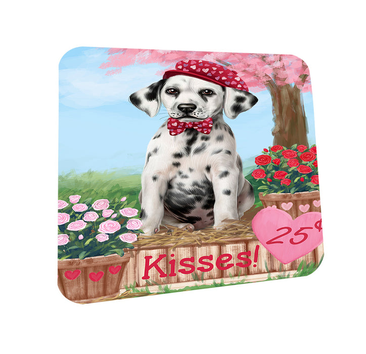 Rosie 25 Cent Kisses Dalmatian Dog Coasters Set of 4 CST55817