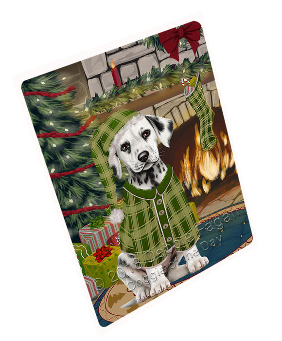 The Stocking was Hung Dalmatian Dog Magnet MAG71034 (Small 5.5" x 4.25")