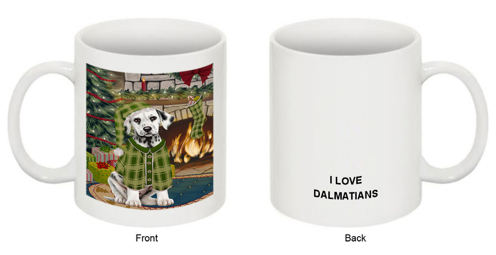 The Stocking was Hung Dalmatian Dog Coffee Mug MUG50697