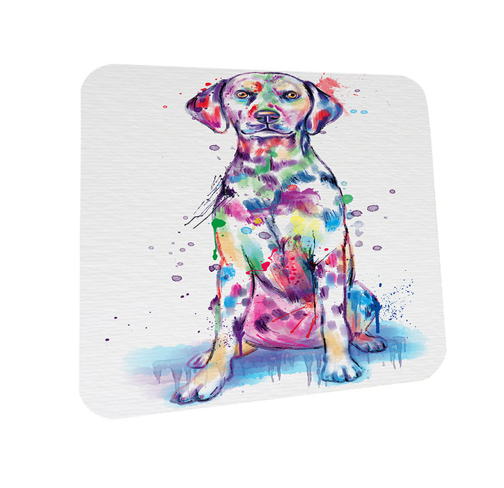 Watercolor Dalmatian Dog Coasters Set of 4 CST57043