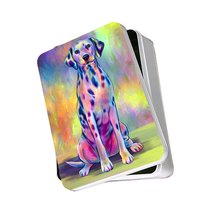 Paradise Wave Dalmatian Dog Photo Storage Tin PITN56649