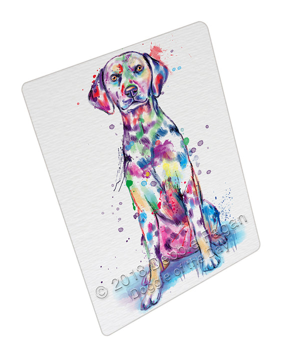 Watercolor Dalmatian Dog Blanket BLNKT133401