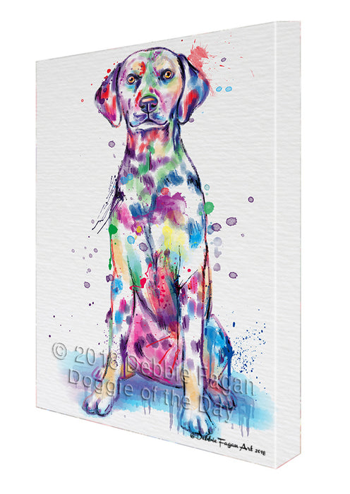Watercolor Dalmatian Dog Canvas Print Wall Art Décor CVS136205