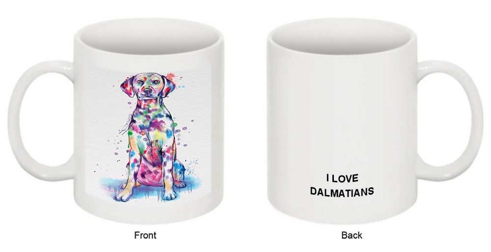 Watercolor Dalmatian Dog Coffee Mug MUG52483