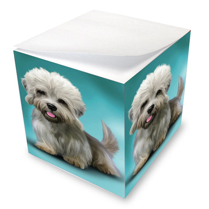 Dandie Dinmont Terrier Dog Note Cube NOC-DOTD-A57759