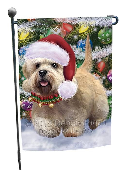 Chistmas Trotting in the Snow Dandie Dinmont Terrier Dog Garden Flags Outdoor Decor for Homes and Gardens Double Sided Garden Yard Spring Decorative Vertical Home Flags Garden Porch Lawn Flag for Decorations GFLG68502