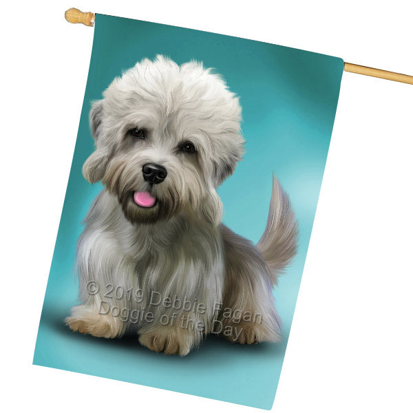 Dandie Dinmont Terrier Dog House Flag FLG65582