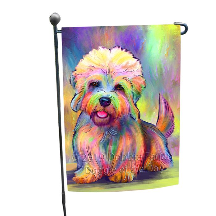 Paradise Wave Dandie Dinmont Terrier Dog Garden Flag GFLG66404