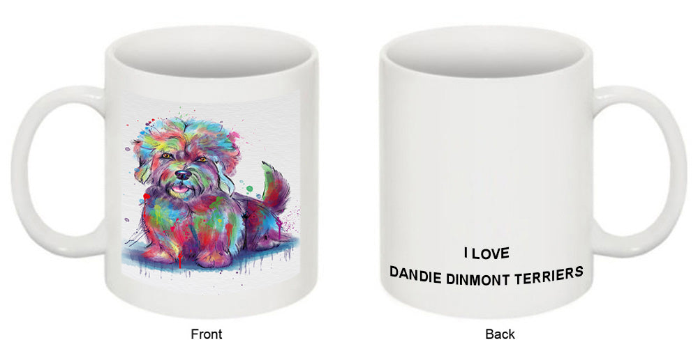 Watercolor Dandie Dinmont Terrier Dog Coffee Mug MUG52946