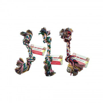 10 Multicolored Rope Dog Toys Wholesale DNSX