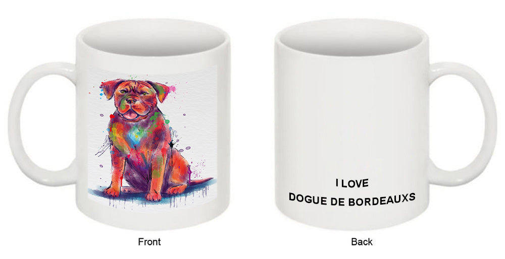 Watercolor Dogue De Bordeaux Dog Coffee Mug MUG52947