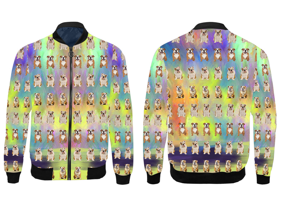 Paradise Wave English Bulldogs All Over Print Wome's Jacket