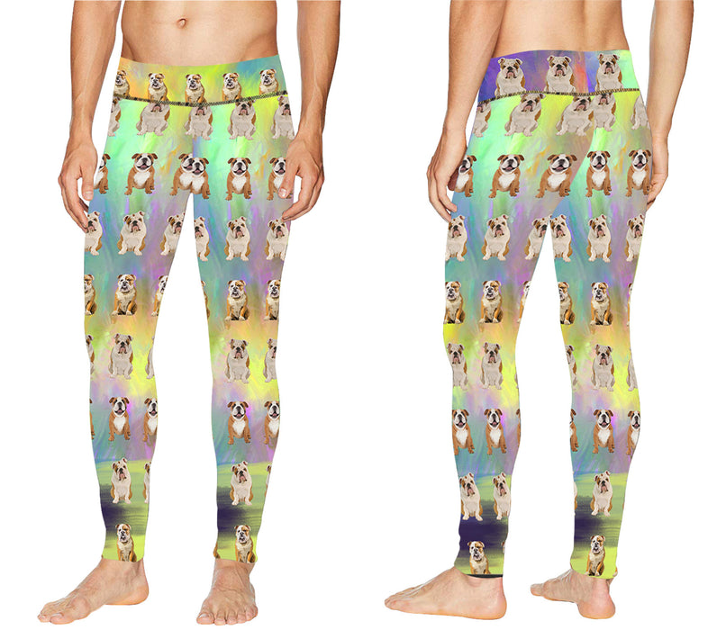 Paradise Wave English Bulldogs All Over Print Meggings
