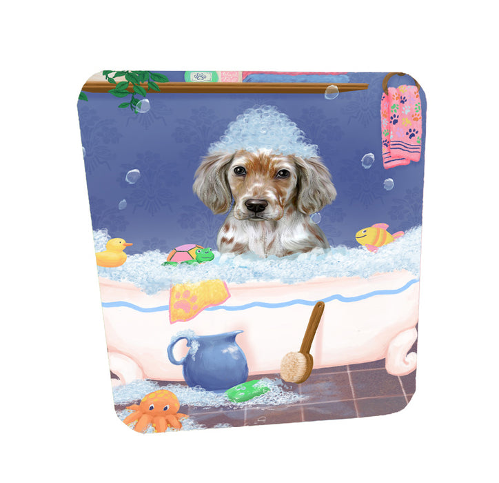 Rub a Dub Dogs in a Tub English Setter Dog Coasters Set of 4 CSTA58296