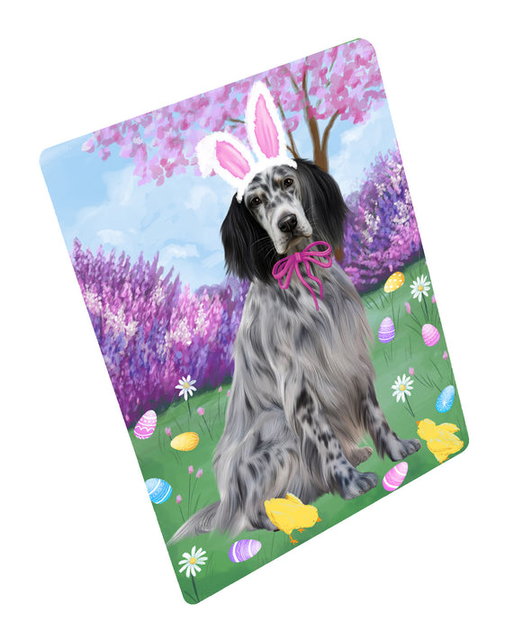Easter holiday English Setter Dog Cutting Board - For Kitchen - Scratch & Stain Resistant - Designed To Stay In Place - Easy To Clean By Hand - Perfect for Chopping Meats, Vegetables, CA83628