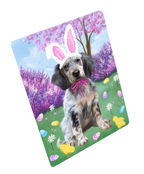 Easter holiday English Setter Dog Cutting Board - For Kitchen - Scratch & Stain Resistant - Designed To Stay In Place - Easy To Clean By Hand - Perfect for Chopping Meats, Vegetables, CA83634
