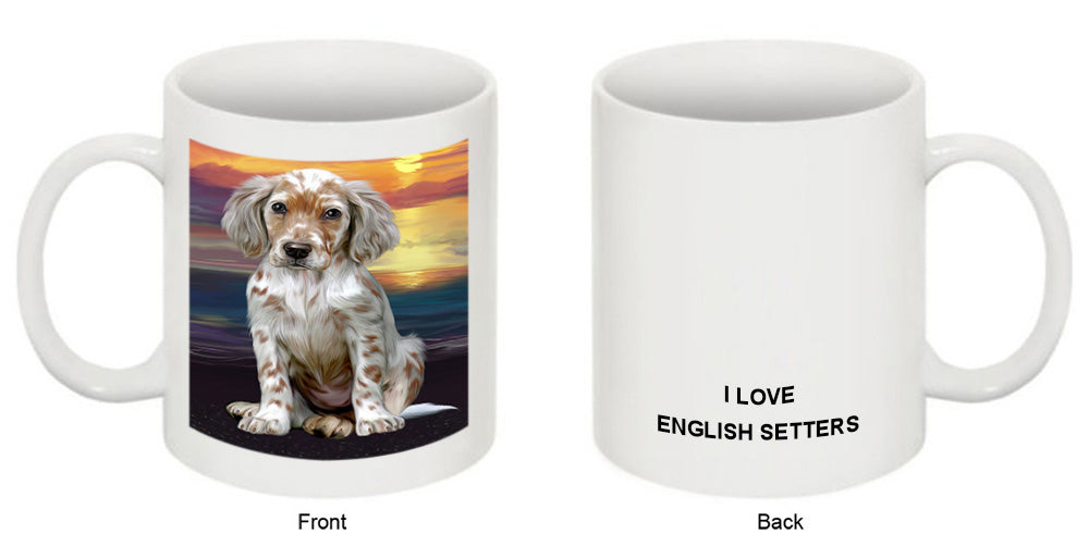 Sunset English Setter Dog Coffee Mug MUG52548