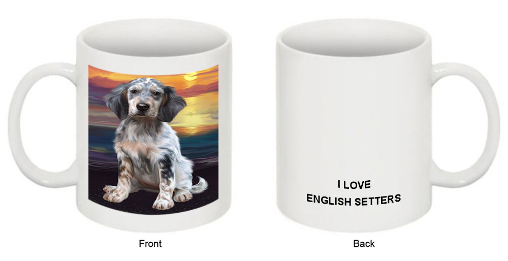 Sunset English Setter Dog Coffee Mug MUG52550