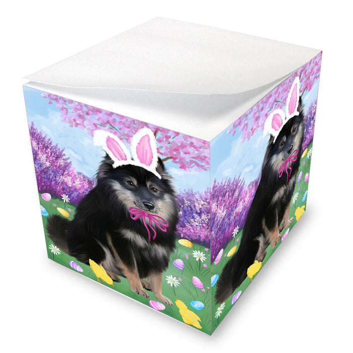 Easter holiday Finnish Lapphund Dog Note Cube NOC-DOTD-A57623