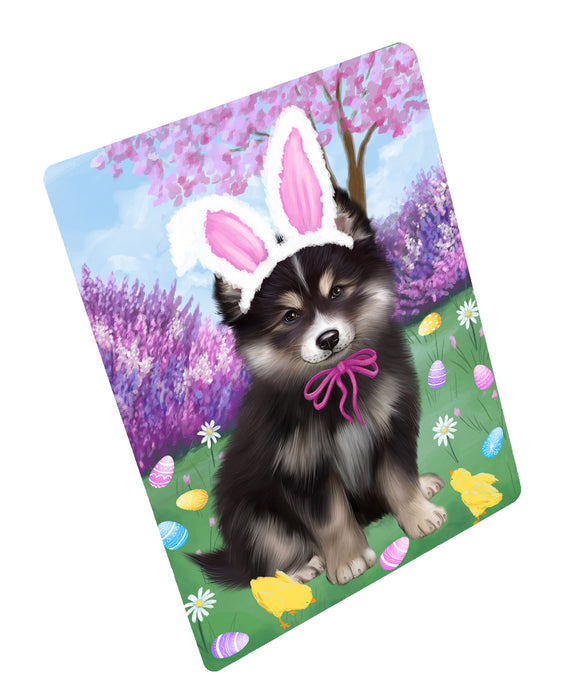 Easter holiday Finnish Lapphund Dog Cutting Board - For Kitchen - Scratch & Stain Resistant - Designed To Stay In Place - Easy To Clean By Hand - Perfect for Chopping Meats, Vegetables, CA83642