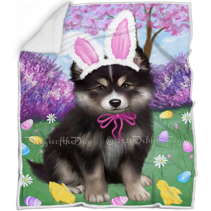 Easter Holiday Finnish Lapphund Dog Blanket BLNKT143223