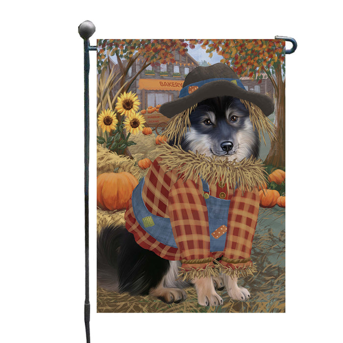 Halloween 'Round Town Finnish Lapphund Dog Garden Flags Outdoor Decor for Homes and Gardens Double Sided Garden Yard Spring Decorative Vertical Home Flags Garden Porch Lawn Flag for Decorations GFLG67848