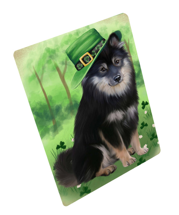 St. Patrick's Day Finnish Lapphund Dog Cutting Board - For Kitchen - Scratch & Stain Resistant - Designed To Stay In Place - Easy To Clean By Hand - Perfect for Chopping Meats, Vegetables, CA84128