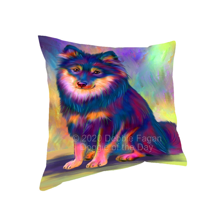 Paradise Wave Finnish Lapphund Dog Pillow with Top Quality High-Resolution Images - Ultra Soft Pet Pillows for Sleeping - Reversible & Comfort - Ideal Gift for Dog Lover - Cushion for Sofa Couch Bed - 100% Polyester