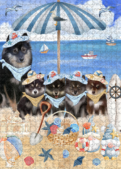 Finnish Lapphund Jigsaw Puzzle: Interlocking Puzzles Games for Adult, Explore a Variety of Custom Designs, Personalized, Pet and Dog Lovers Gift