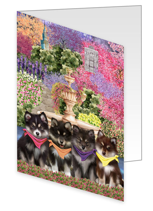 Finnish Lapphund Greeting Cards & Note Cards with Envelopes: Explore a Variety of Designs, Custom, Invitation Card Multi Pack, Personalized, Gift for Pet and Dog Lovers