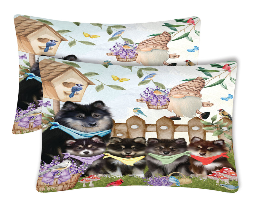 Finnish Lapphund Pillow Case, Soft and Breathable Pillowcases Set of 2, Explore a Variety of Designs, Personalized, Custom, Gift for Dog Lovers