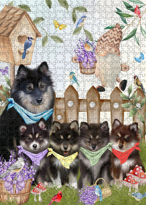 Finnish Lapphund Jigsaw Puzzle: Interlocking Puzzles Games for Adult, Explore a Variety of Custom Designs, Personalized, Pet and Dog Lovers Gift