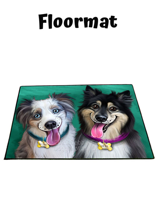 Add Your PERSONALIZED PET Painting Portrait on Floormat